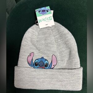 Disney Stitch Gray Beanie from Claire’s